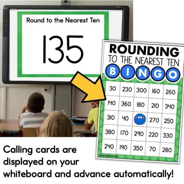 rounding numbers bingo